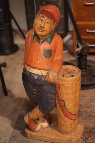 mascotte de club de golf